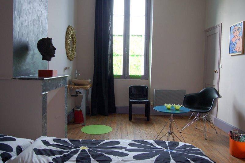 Bed and Breakfast La Vieille Ecole Bourgougnague Zimmer foto